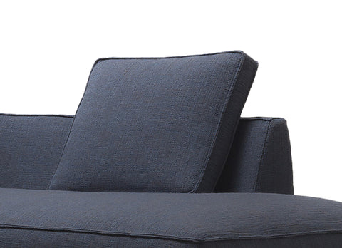 HOM シェーズロングソファー用 背クッション(マチ付き)